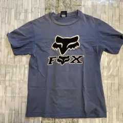 FOX ロゴ メンズTシャツ ダメージド