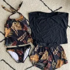 【水着セット】4点セット　セパレート水着