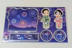 鬼滅の刃 花火大会 狛治と恋雪 WEBSHOPくじ A賞 アクリルスタンド