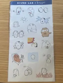 ROUND LAB 눈멍냥이 ヌンモンイ シール