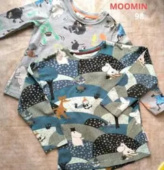 ムーミン 長袖Tシャツ 2枚セット 98cm