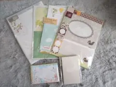 【匿名配送】【使用済】レターセット