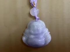 稀少新品］枝豆（えだまめ）天然本翡翠 ラベンダー翡翠彫刻品 - メルカリ