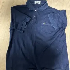Crocodile ポロシャツ ネイビー LLサイズ