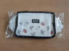 KALDI 保冷バッグ お弁当サイズ いちご柄