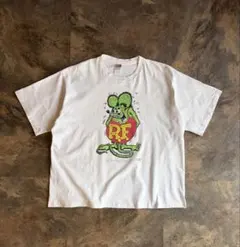 90s USA RAT FINK ラットフィンク Tシャツ フルーツオブザルームのサムネイル