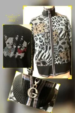 伊太利屋❤︎薄手スパンコール付ジップアップジャンパーブルゾンのサムネイル