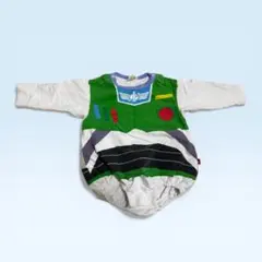 バズ・ライトイヤー風ロンパース　ピクサー　トイストーリー　なりきり　ベビド