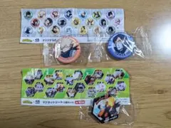 僕のヒーローアカデミア × くら寿司　缶バッジ2点＋マグネットシート1点