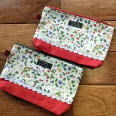 手作りポーチ2個セット