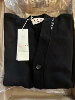 【新品未使用品/タグ付き/永瀬廉着用】 Marni ダメージカーディガン　44
