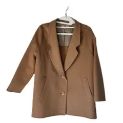 ブラウン チェスターコート