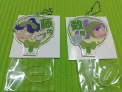 忍たま乱太郎 デコうちわキーホルダー アクリルスタンド　2点セット　3のは