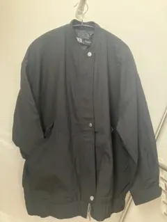 ブラック ボタン付き ジャケット