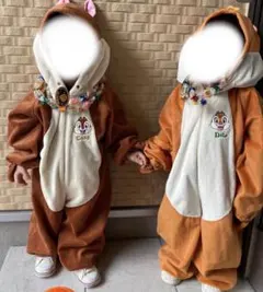 チップとデール 着ぐるみ 120㎝TDL ディズニーランド 購入品