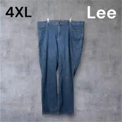 LeeCOMFORT ブルー 4XL ストレッチ ジーンズ ビッグサイズ 定番のサムネイル