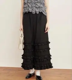 fig L ondon _DECO pants ブラック　Fのサムネイル