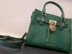 【Max様専用】MICHAEL KORS グリーンショルダーバッグ