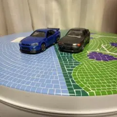 トミカプレミアム 日産 スカイライン GT-R R32 、R34箱無し・美品