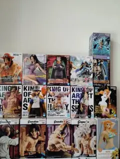 フィギュア　まとめ売り　ワンピース　未開封　16点