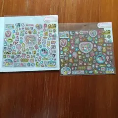 サンリオ/キャラMIX きらきらシール 200ピース：100P×2枚2019年製