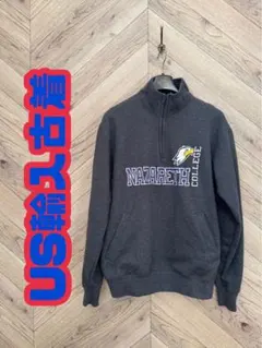 ★チャンピオン★ハーフジップパーカー★US輸入古着★L★