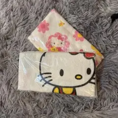ハローキティ50周年 1995年 プチタオル - メルカリ