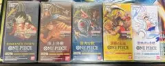 ワンピースカード　5BOXまとめ売り　未開封　テープ付き