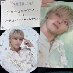 &TEAM CAFE☆NICHOLAS トレカ＆コースター