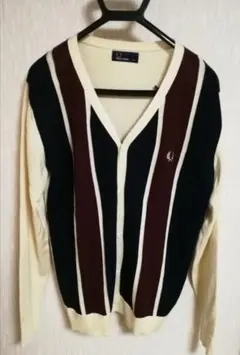 XL FRED PERRY フレッドペリー カーディガン F3053