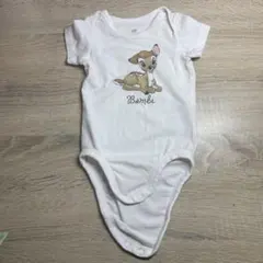 H&M バンビ ベビー　肌着 ホワイト　2-4m 可愛い　ディズニー