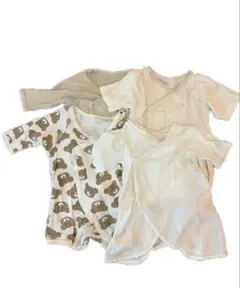 コンビ肌着　4枚セット 60〜70cm 綿100%