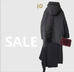 最終処分価格　本日お買得タイムセール新品エコダウンコート　軽くて暖か