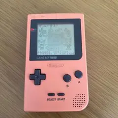 任天堂　ゲームボーイポケット本体　ピンク