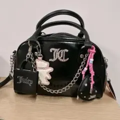☆ジューシークチュール☆ バレルレザー ショルダーバッグ白 - メルカリ