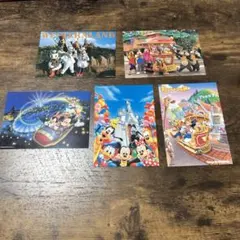 ♡ディズニーランド　ポストカード♡