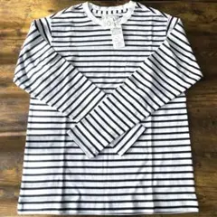 新品未使用！メンズ長袖ボーダーカットソー　M