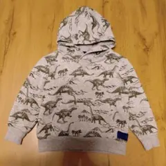 H＆M　恐竜柄　パーカー　110cm