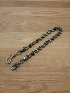 ケルト&コブラ マジカルデザイン HOOK ウォレットチェーン シルバー950