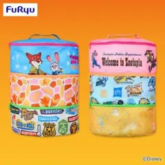 【新品】ズートピア　大きな三段収納バスケット　2種セット