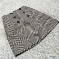 Olive des Olive チェックスカート