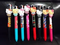 キティちゃん　ギャルキティ　4色ボールペン ８種セット