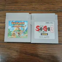 ゼルダの伝説 & SaGa3 ゲームボーイソフト