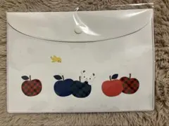 新品未開封　ファミリア　クリアケース　ホワイト　A5サイズ