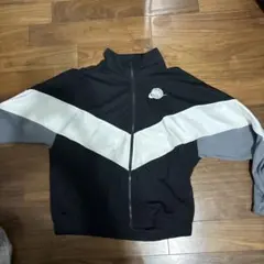 NIKE ジップアップジャケット ブラック/グレー