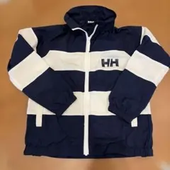 HELLY HANSEN キッズ ジャケット　白紺　ウインドブレーカー