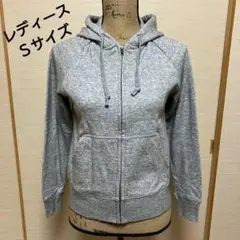 ユニクロ　スウェットフルジップアップパーカ　Sサイズ　グレー