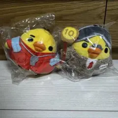 キイロイトリ学園限定 キイロイトリ校長 体育教師ぬいぐるみセット