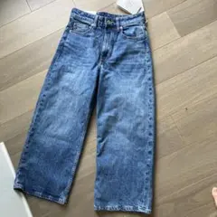 H&M新品完売ハイウェストワイドデニムハイウエスト36