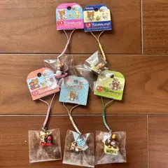 リラックマ ねつけ キーホルダー ストラップ ご当地 東北 福岡 福島